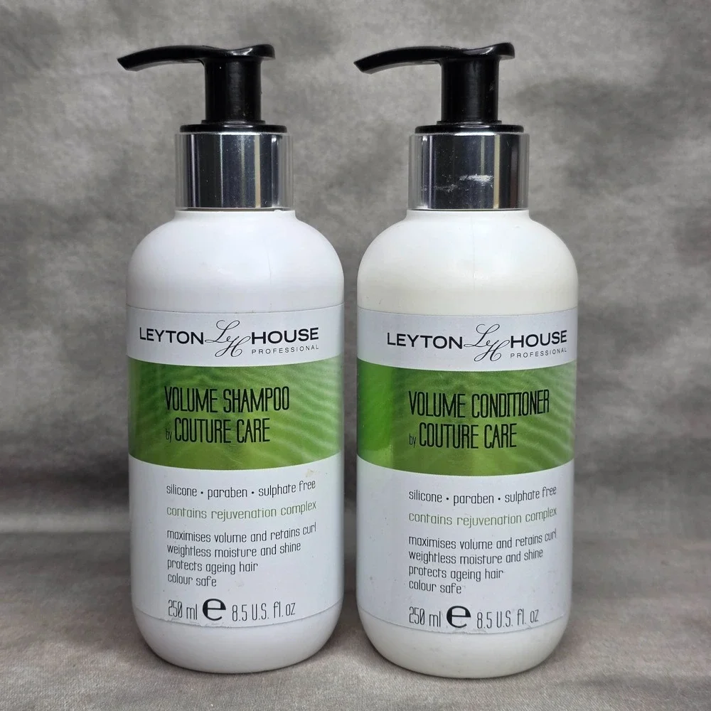 Leyton House Volume Shampoo & Conditioner SET Couture Care 8.5 fl‎ oz