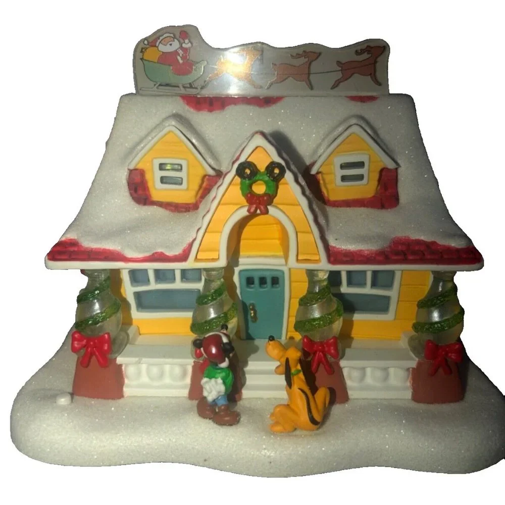 Hallmark Keepsake Christmas Ornament‎ Disney Deck The House Mickey Pluto