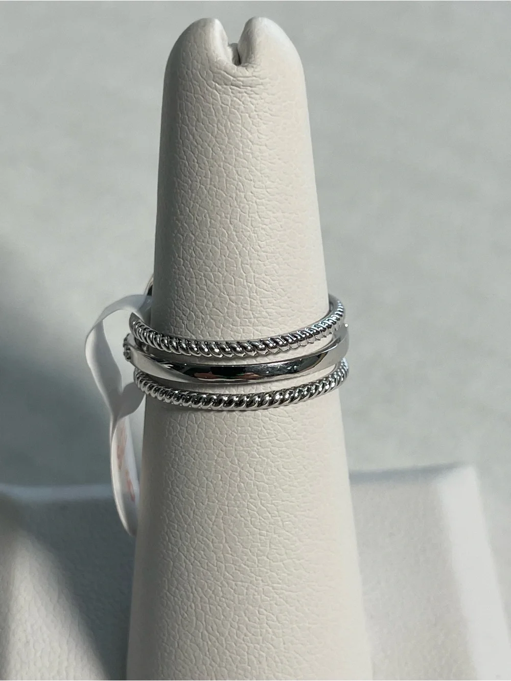 Bomb Party OG Ring Rare Unicorn “She’s The Moment” Rhodium/Sapphire NIB