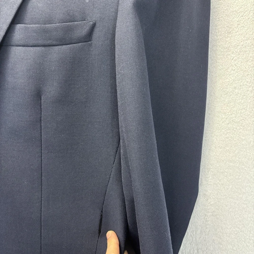 Vintage Pierre Cardin Blazer Mens 40 Navy Blue Gold Button Old Money‎ Preppy