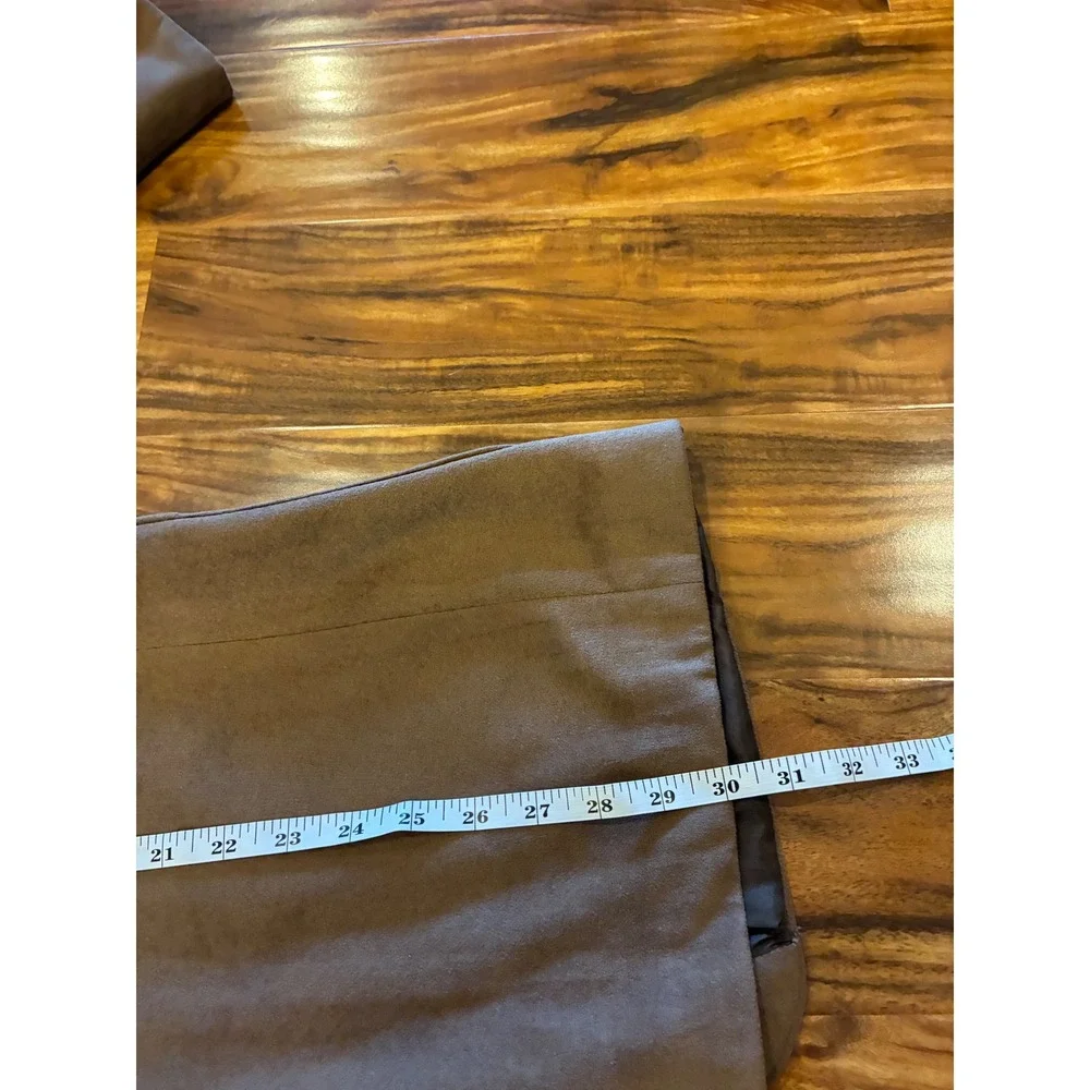 Farah Vintage Mens Brown Faux Suede Two Button Blazer Sport‎ Coat 44R Academic