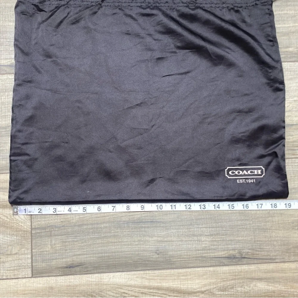 Coach & Vince Dust Bag Lot Of 2 Brown And White Designer Dust Bag‎ Lot