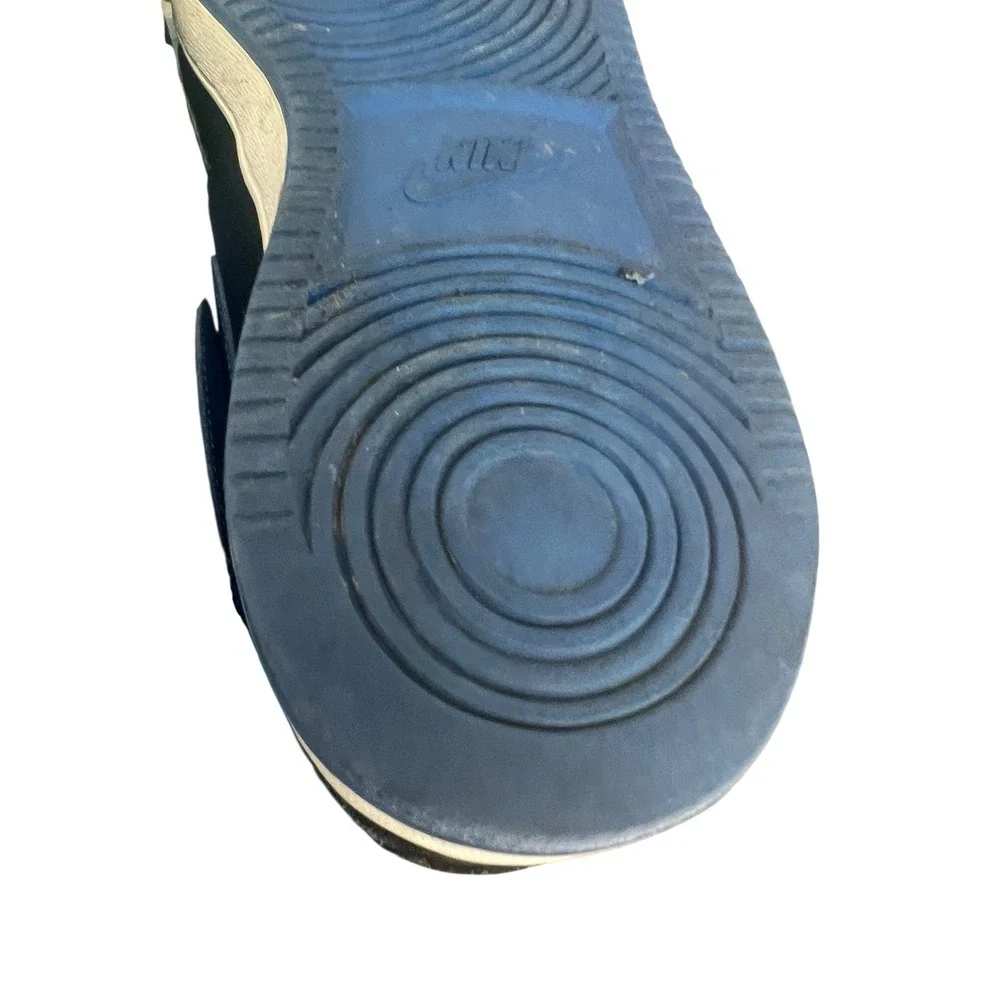 Nike‎ Court Vision Low Top Sneakers (DM8681-001) Blue Black Men's US Size 7