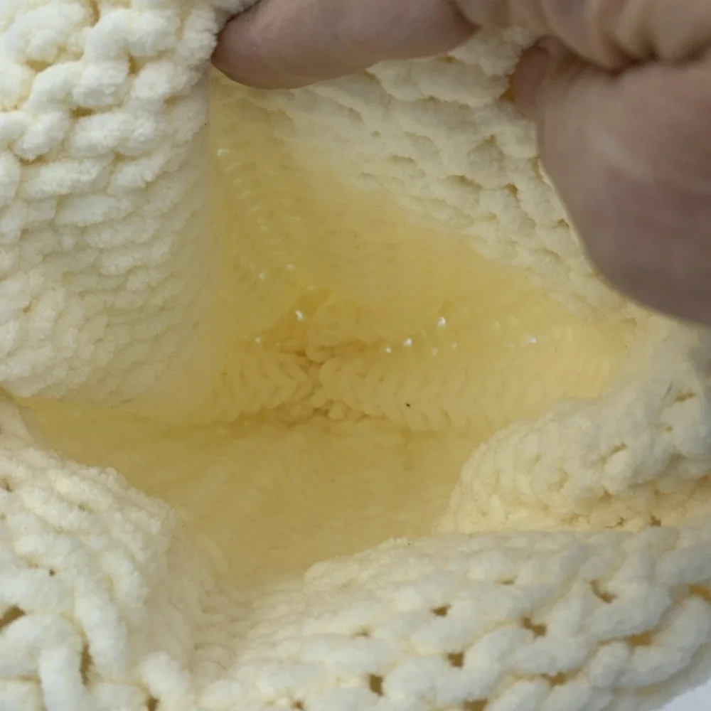 Handmade chunky knitted