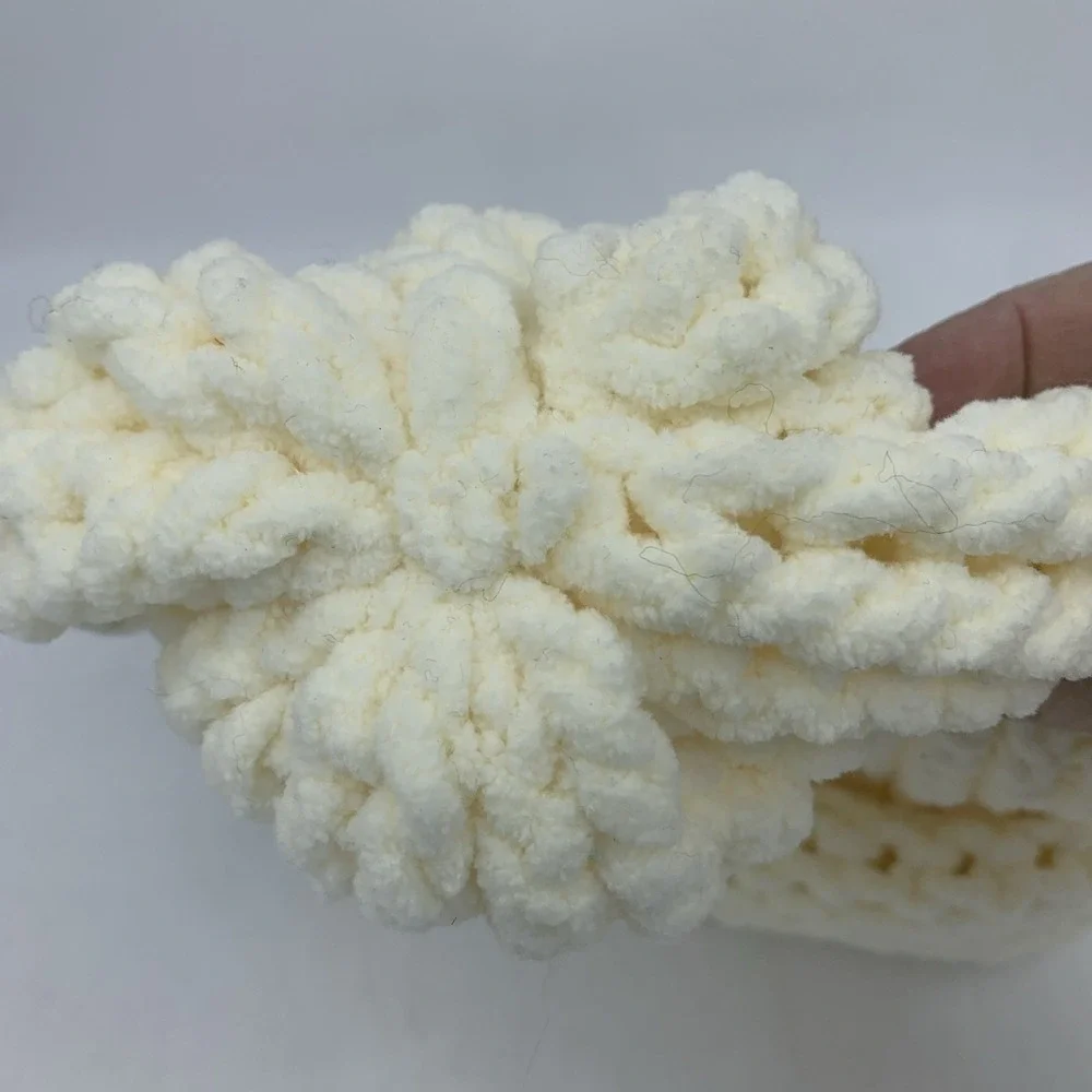 Handmade chunky knitted