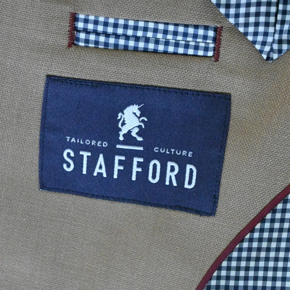 Stafford blazer size