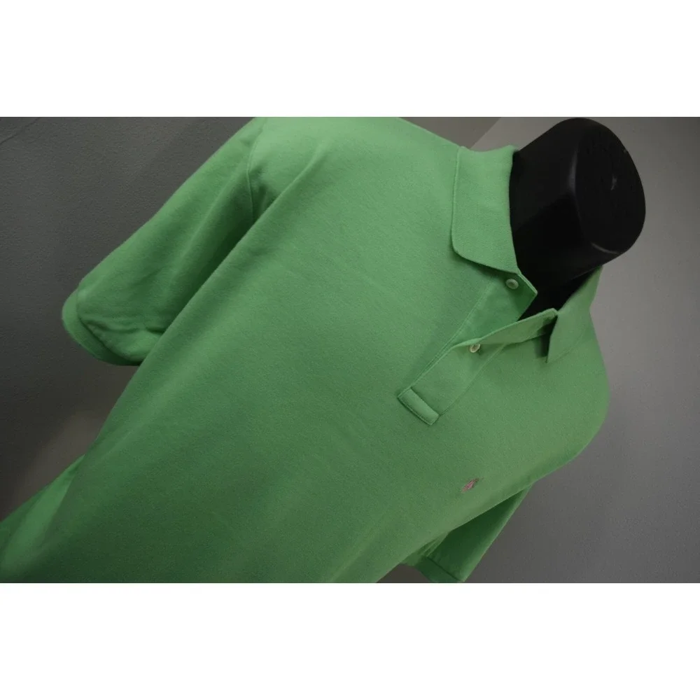 Polo Ralph Lauren Golf Polo Green Classic Fit Short Sleeve‎ VTG Mens Size XL