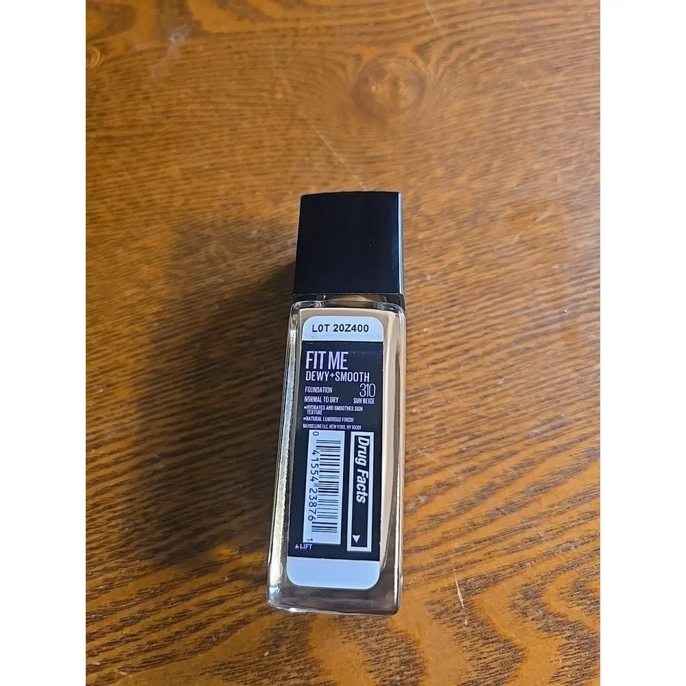 MAYBELLINE FIT ME‎ FOUNDATION Matte + Poreless 1 oz Shade #310 Sun Beige NEW