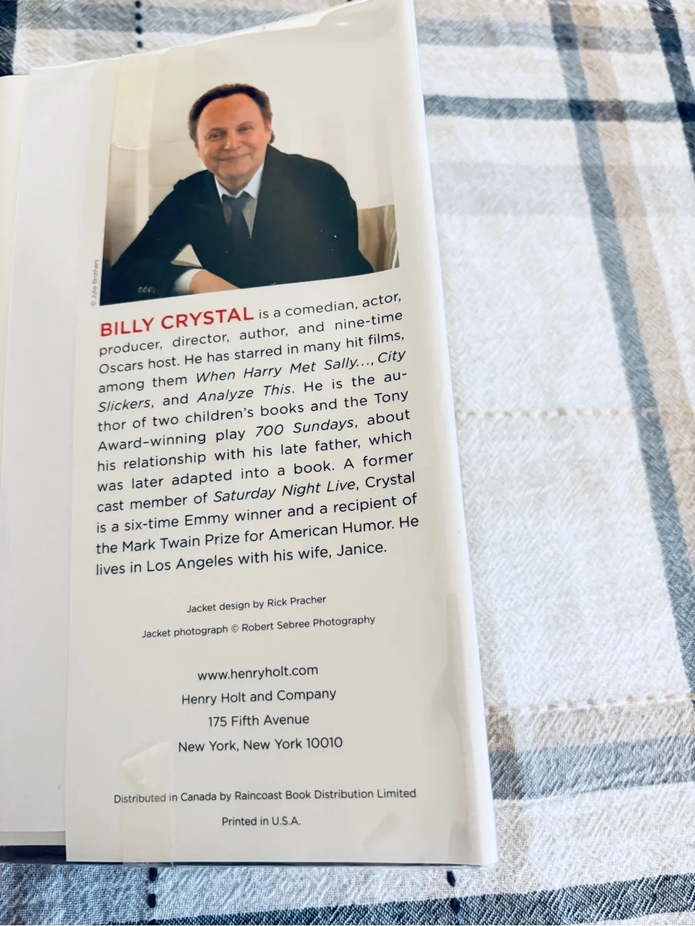Billy Crystal are day