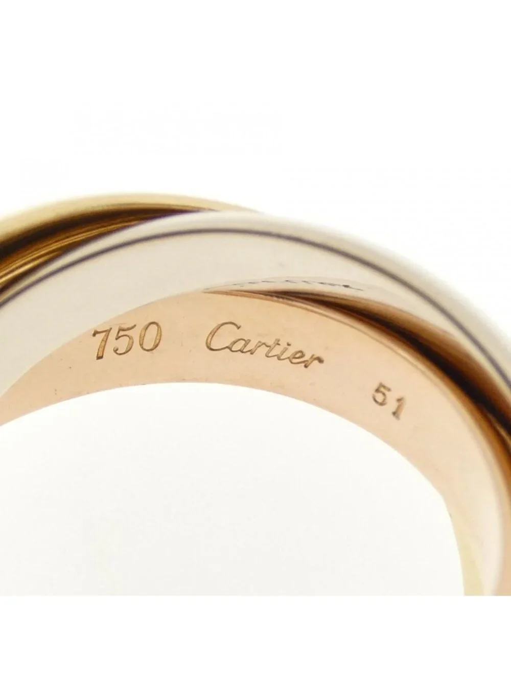 Cartier Trinity Ring Gold