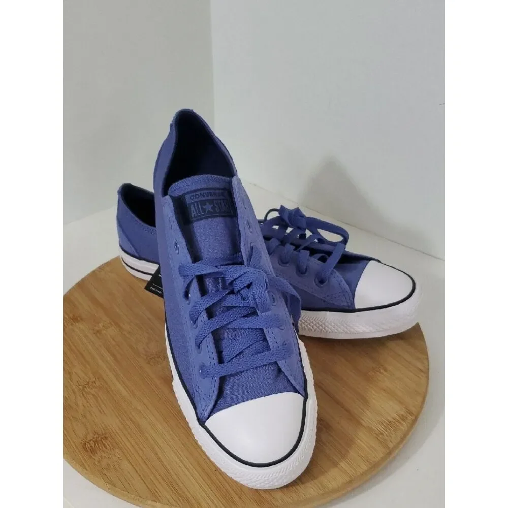 Converse CTAS Men's Suede Canvas Low Top Sneakers Indigo Size 10 NIB