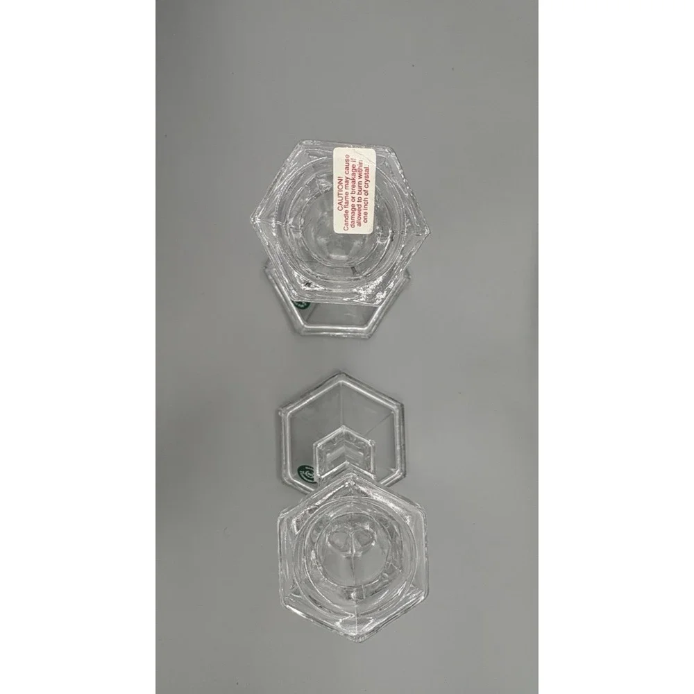 Lenox crystal candlesticks