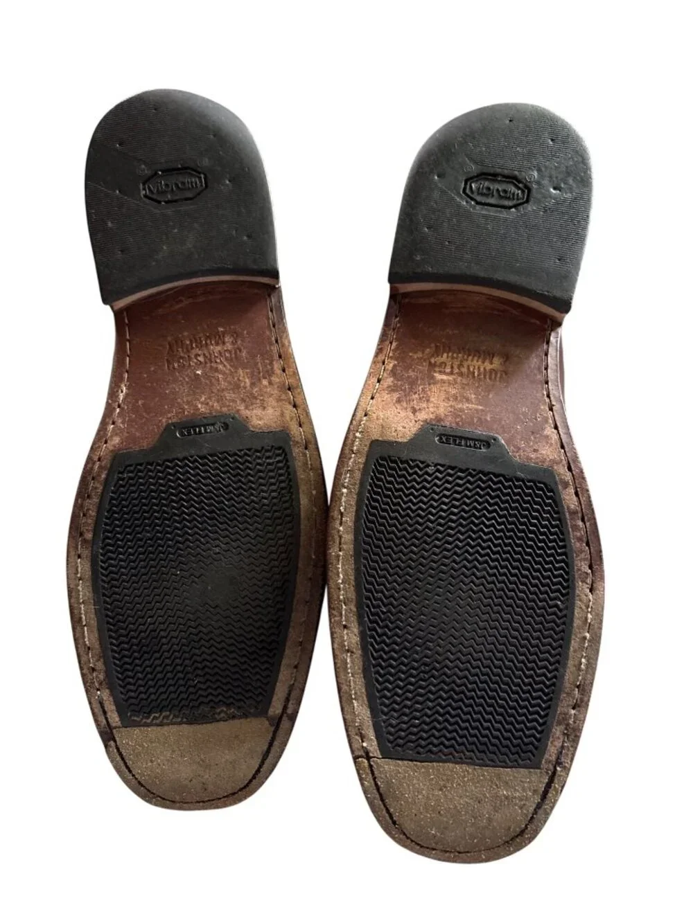 Johnston & Murphy polished wear genuine