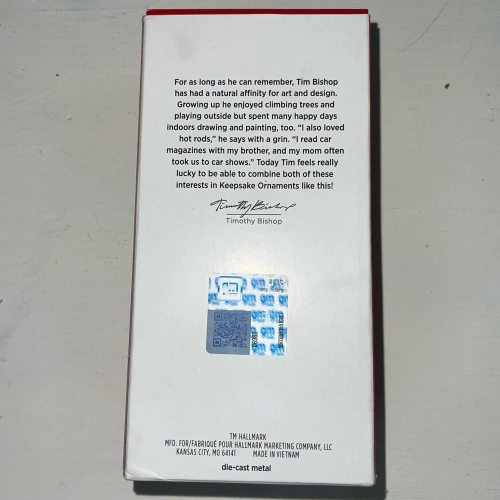 Hallmark ev ornament keepsake