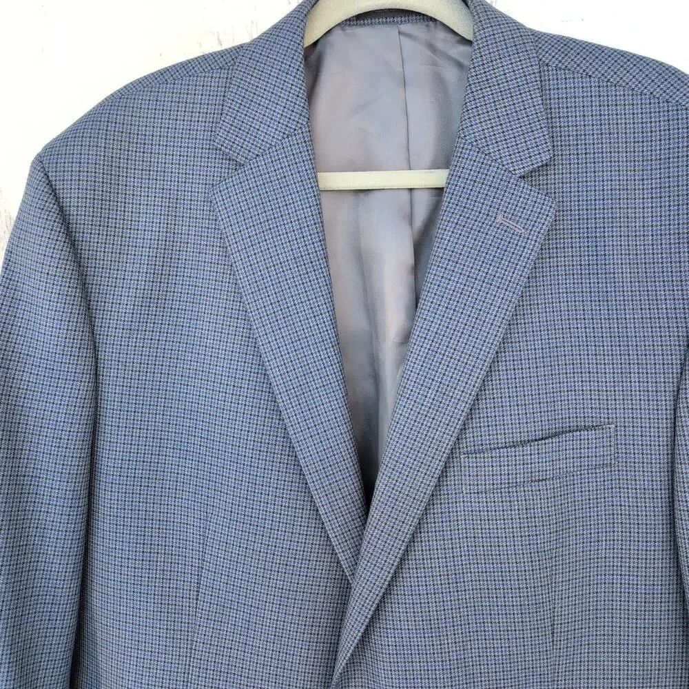 Chaps herringbone checked