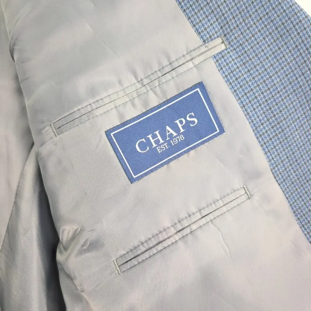 Chaps herringbone checked