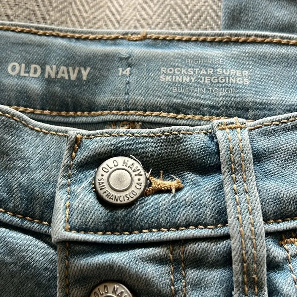 Old Navy skinny sz high