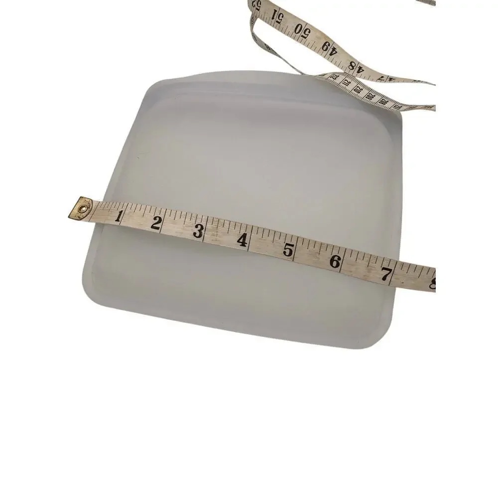 Stasher Reusable Silicone Food Sandwich Storage Bag - Clear
