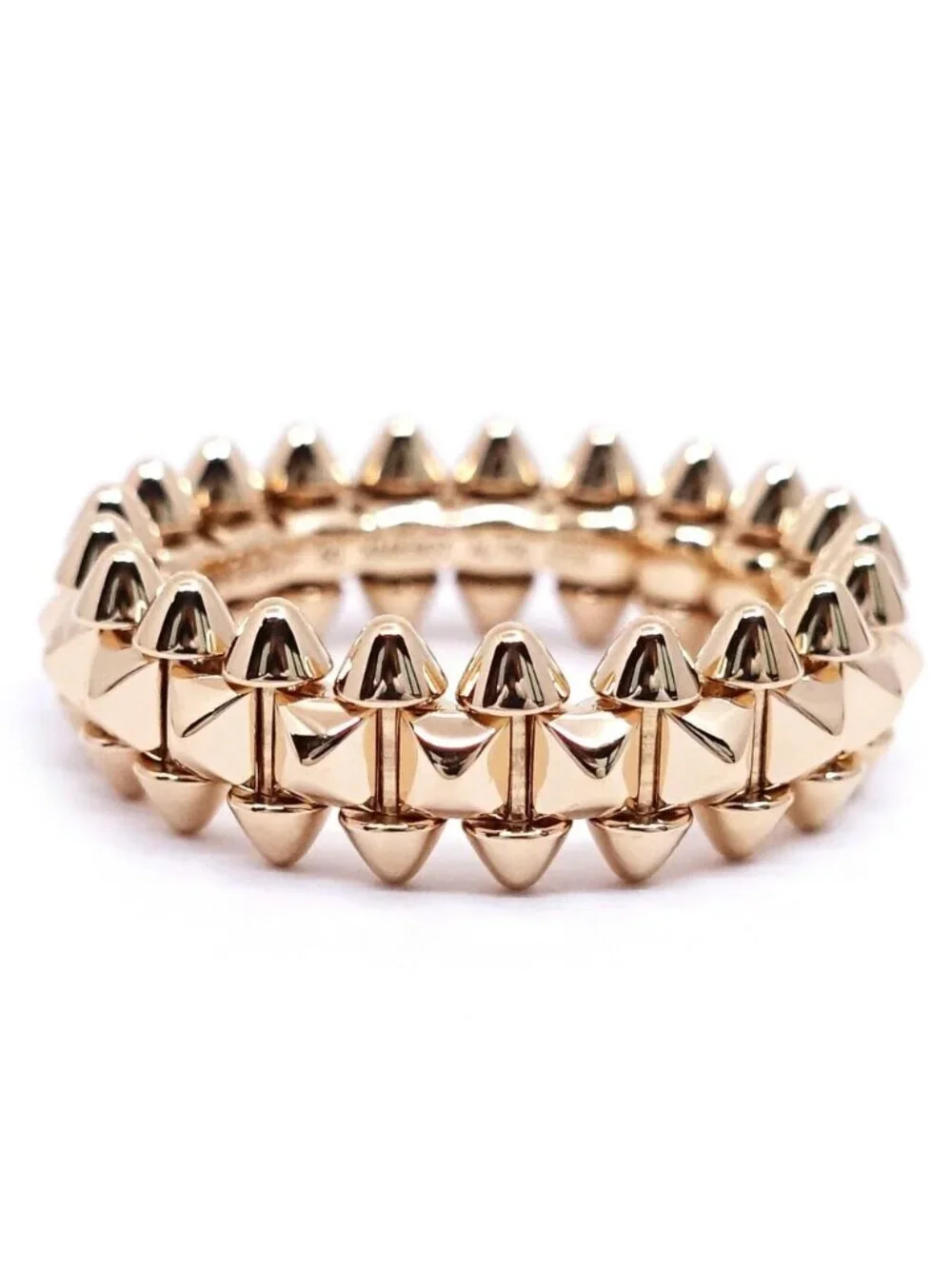 Cartier 18k Pink Gold Crush de Ring SM