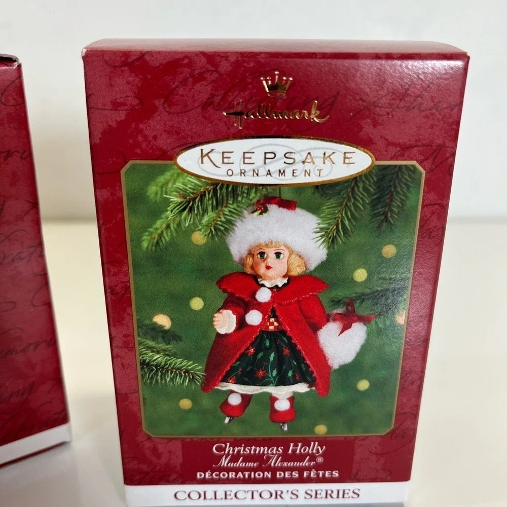 Madame Alexander Hallmark Ornaments lot of 4  ‎  1991 - 2000