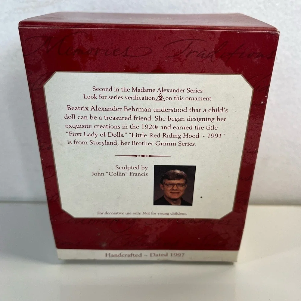 Madame Alexander Hallmark Ornaments lot of 4  ‎  1991 - 2000