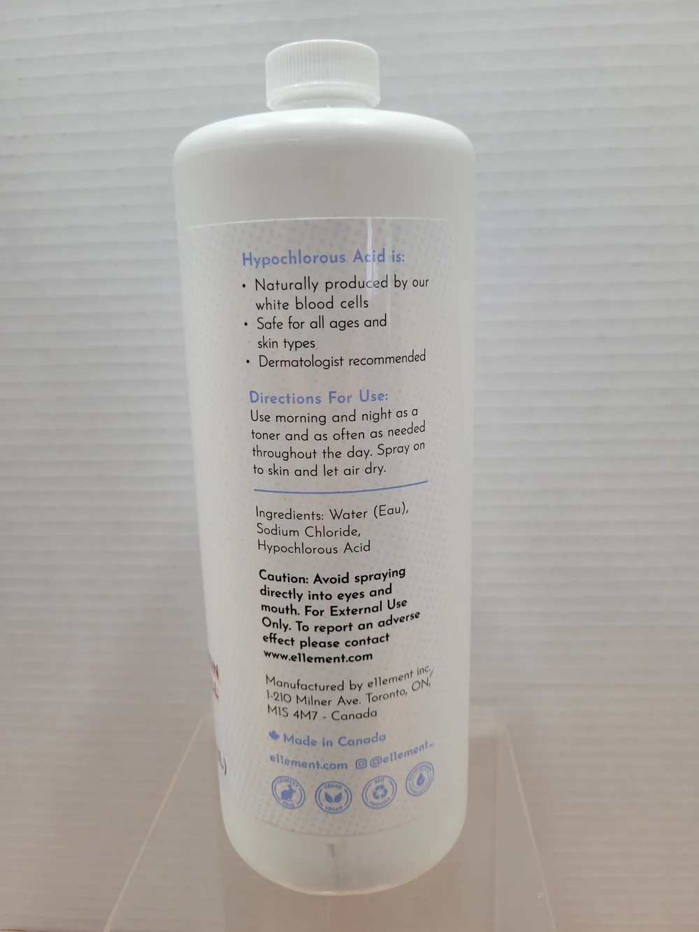 Element White Face & Skin Toner Refill