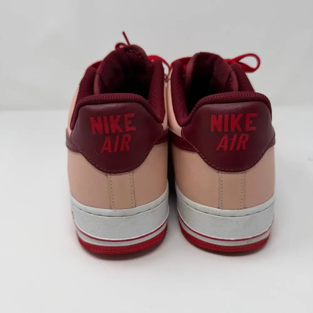 Nike Air Force 1 Low Pink Red Sneakers Men’s 10.5