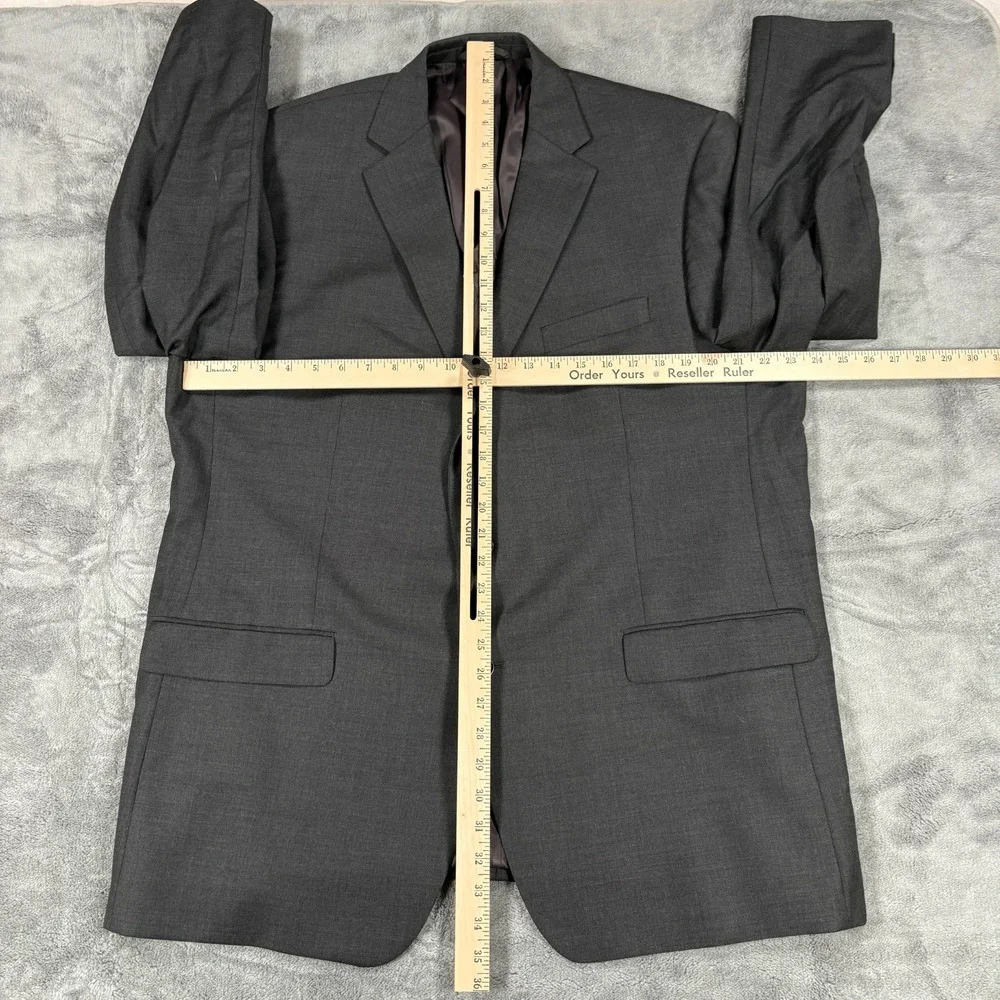 Lauren Ralph Lauren Gray Suit Mens 40W 32L Pants 48L Jacket Two Piece