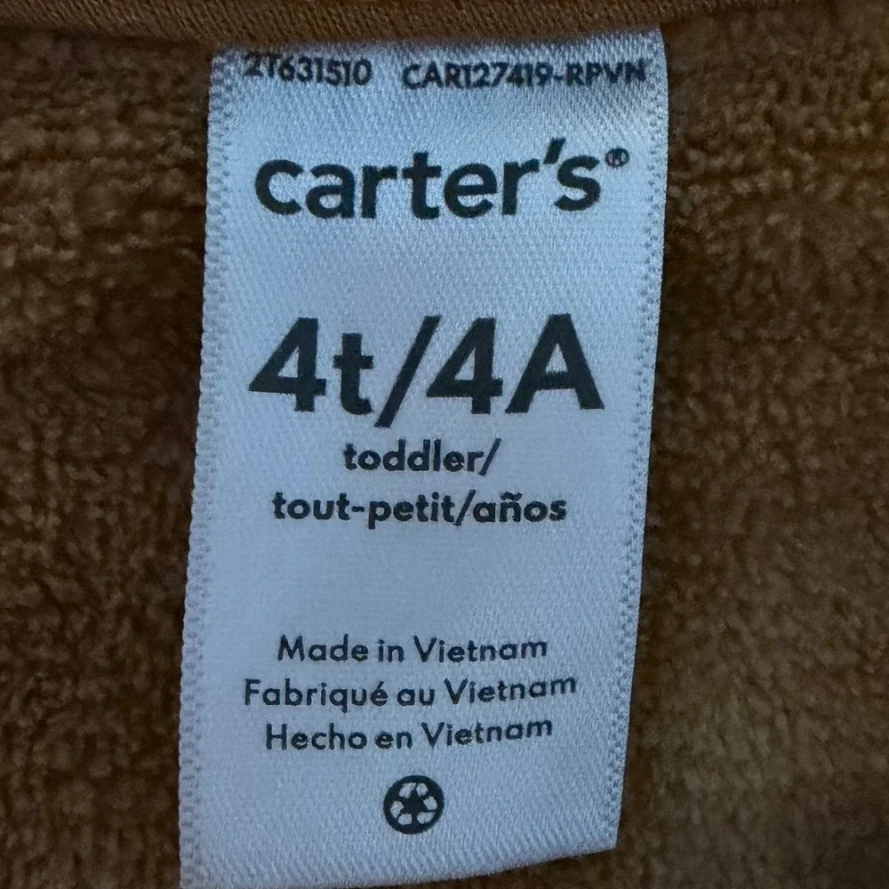 Carters measurements are