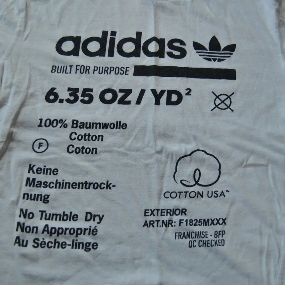 adidas brand size