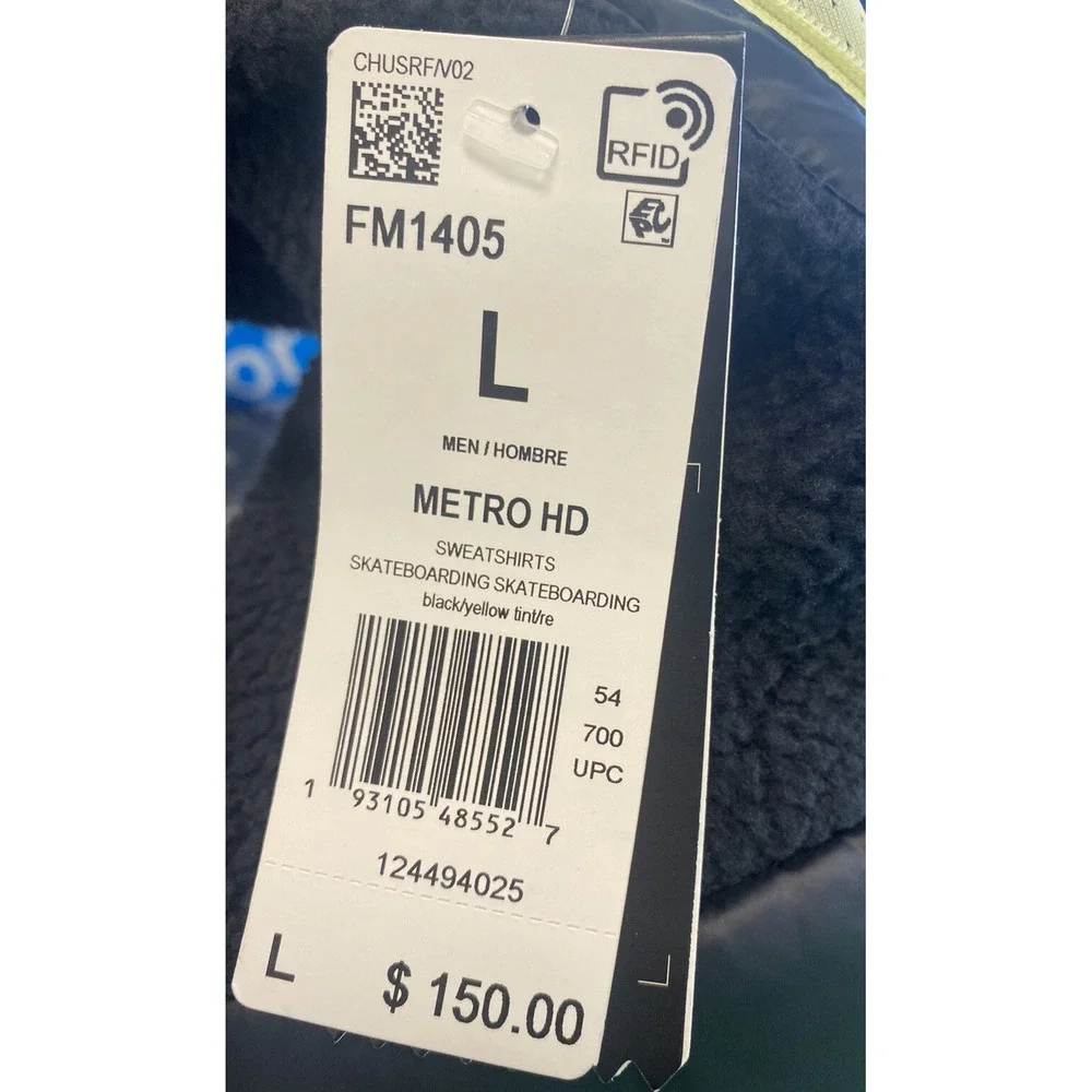 adidas large tags black