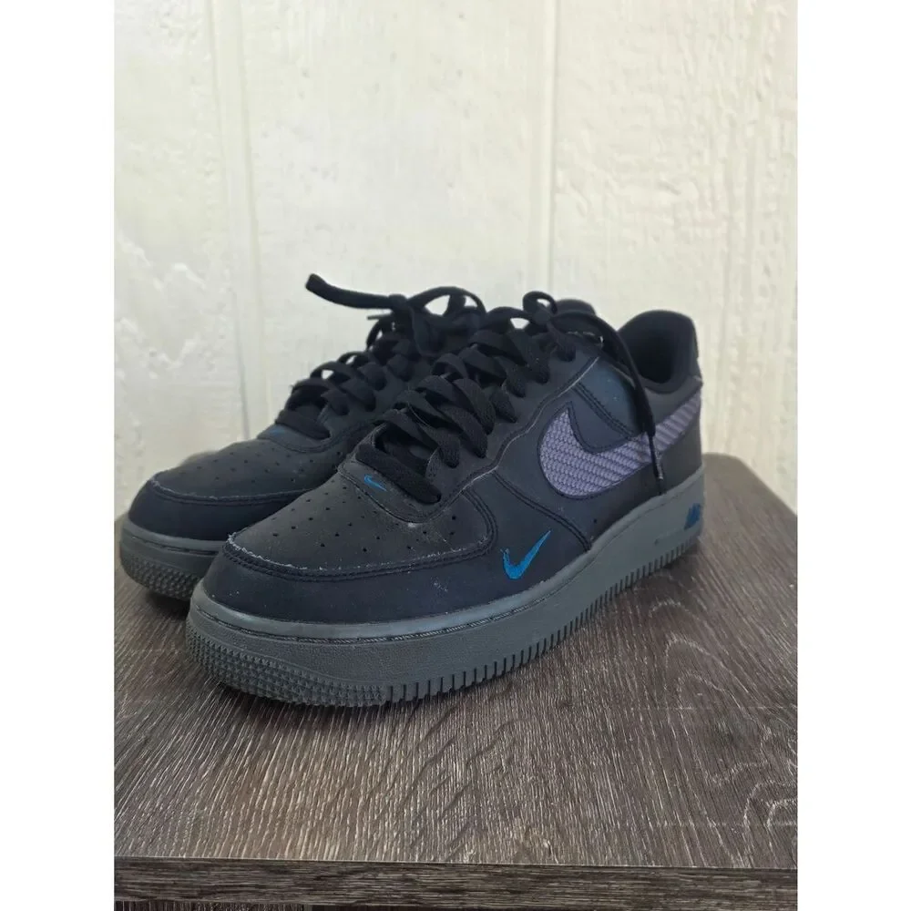 Men's Nike Air Force 1 Low 'Carbon Fiber Weave' Sneakers, Size 9
