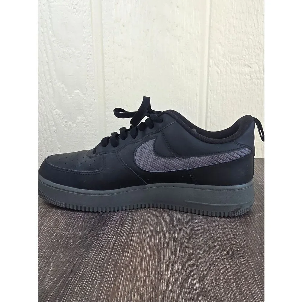 Men's Nike Air Force 1 Low 'Carbon Fiber Weave' Sneakers, Size 9