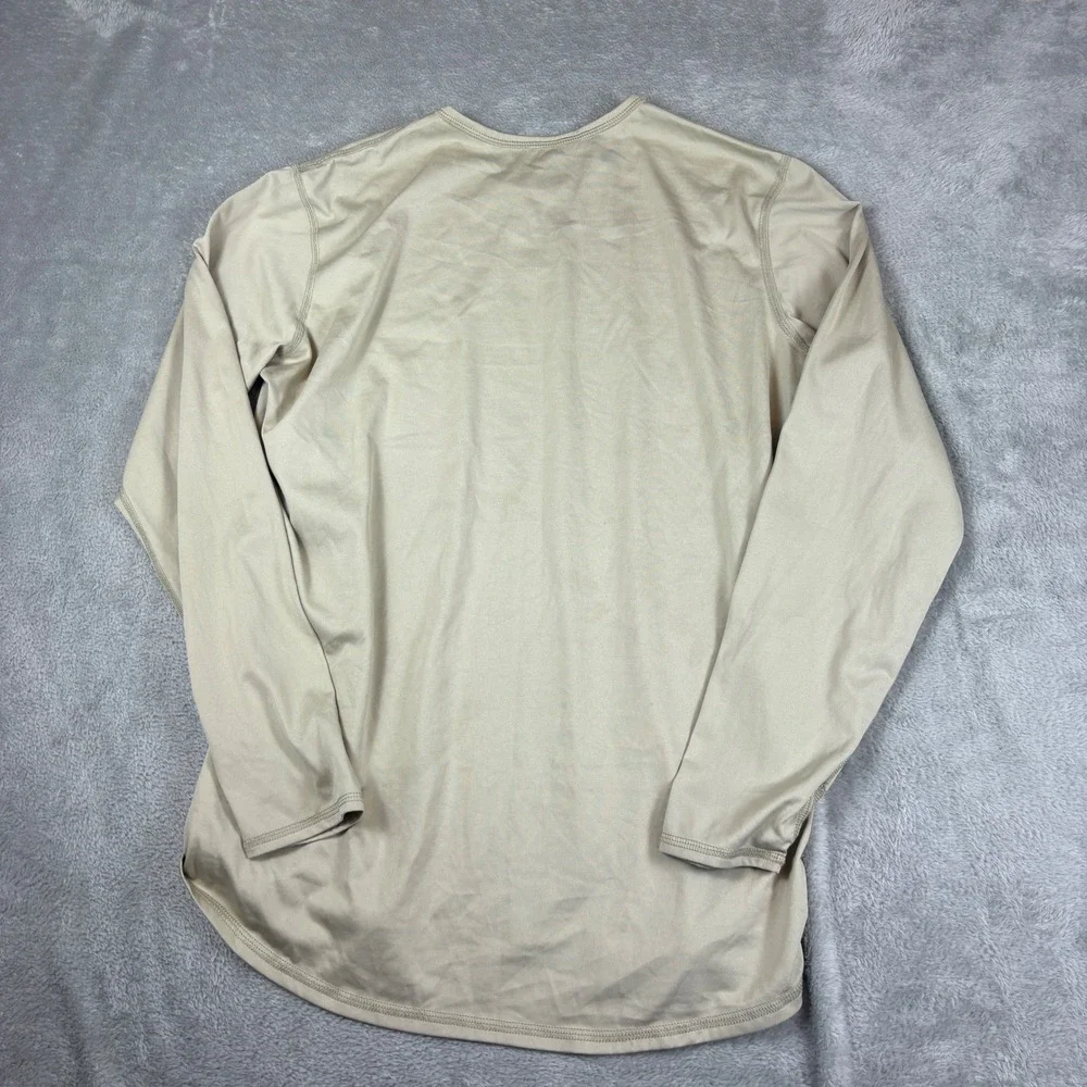 Peckham Shirts Men Medium Gen III ECWCS L1 Polartec Undershirt Tan Base Layer