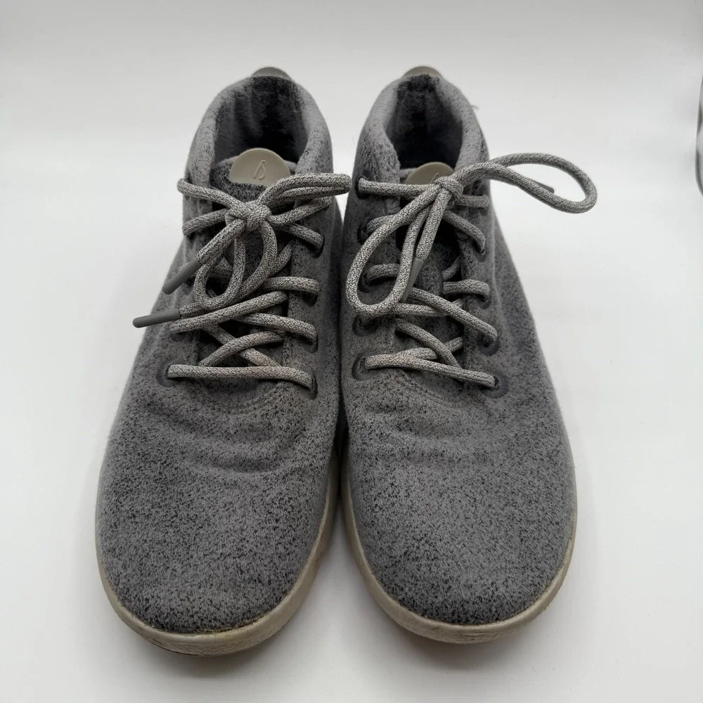 Allbirds Wool Runner Up Mizzles Shoes Sneakers Mens 11 Gray‎ High Top Merino