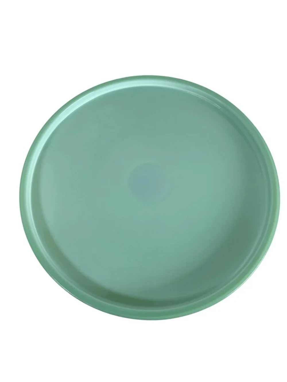 The Pioneer Woman Jadeite Green Pedestal Cake Plate Stand 10” W/ Glass Lid NEW