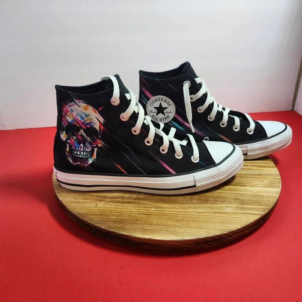 Converse rubber ankle skull