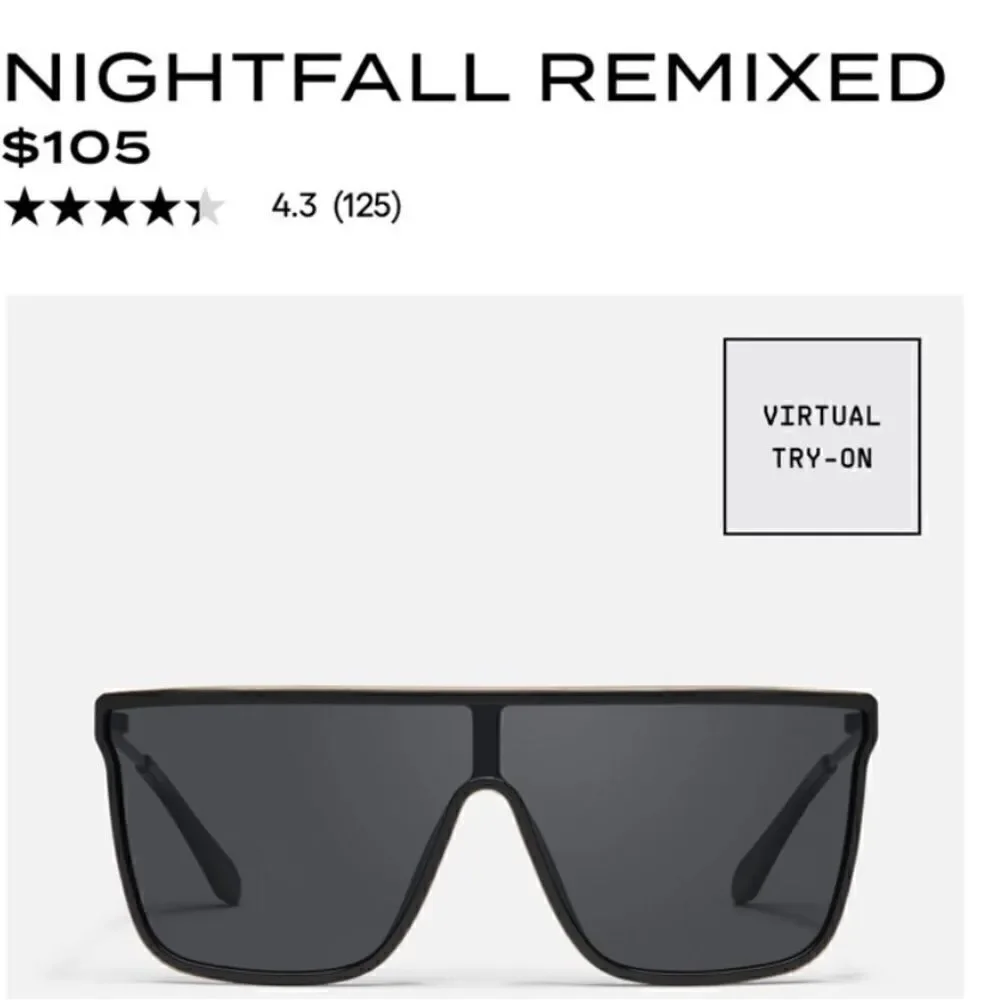 Quay Polarized Nightfall Remixed Sunglasses (Black & Gold)