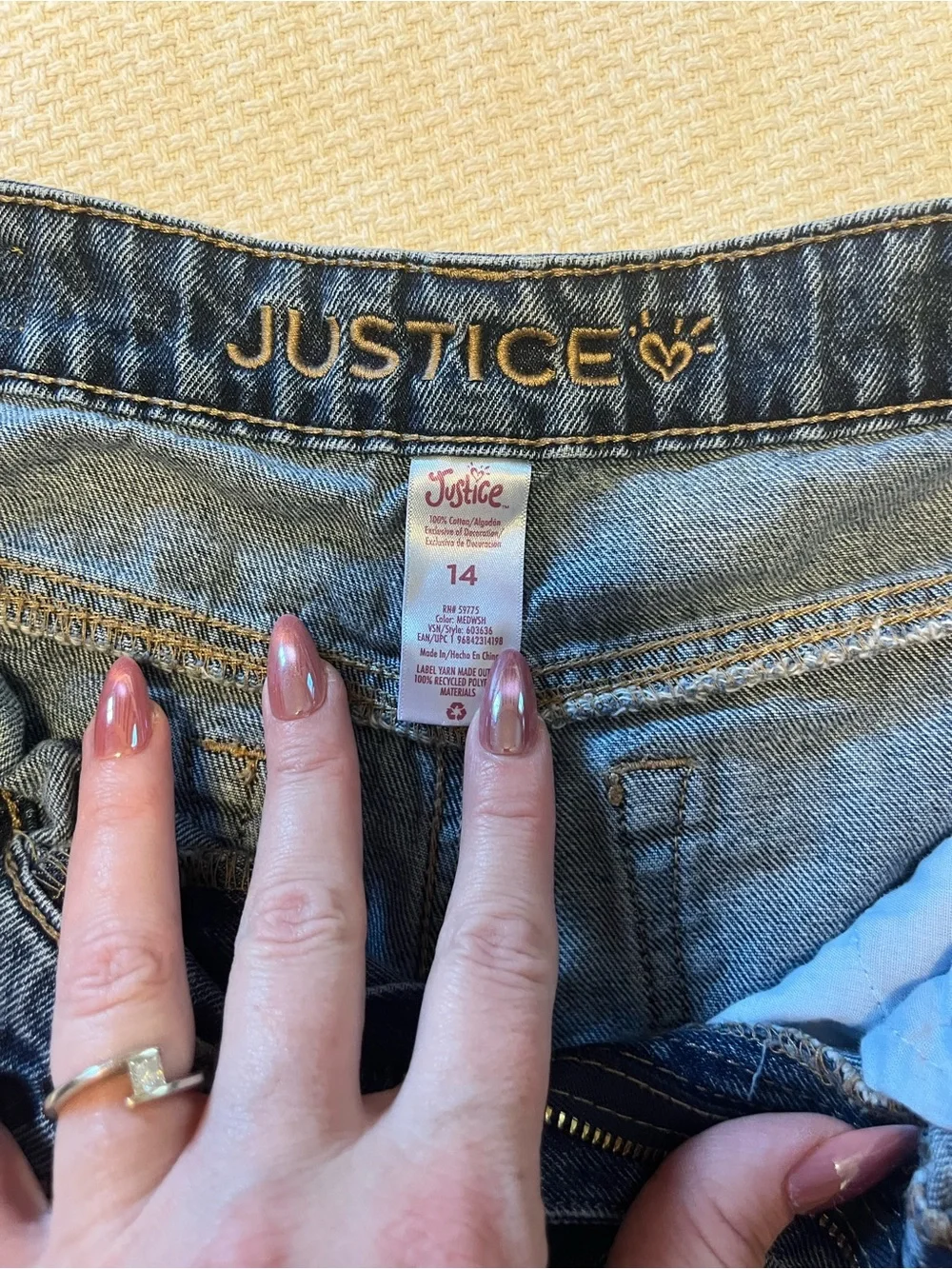 Justice dark blue