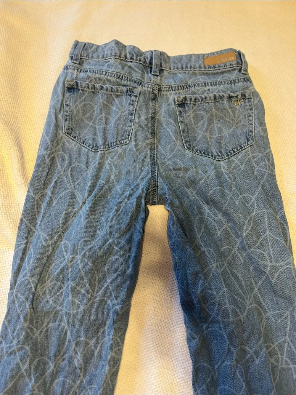 Justice light blue