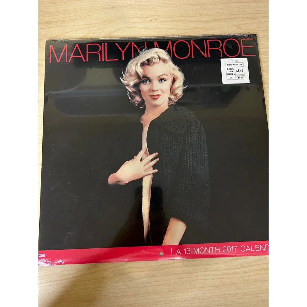 Marilyn Monroe 2017 Wall Calendar 16 Month Sealed‎ Milton H Greene Day Dream