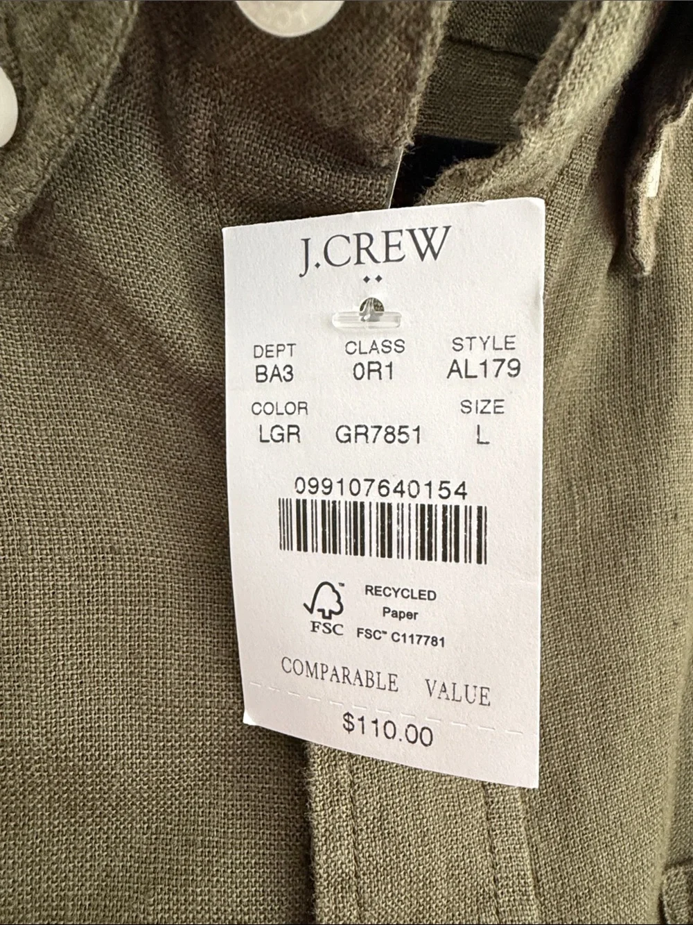 J. Crew nwt crew