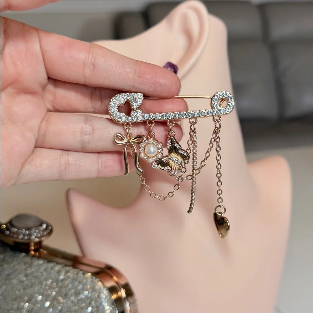 Anthropologie elegant gold