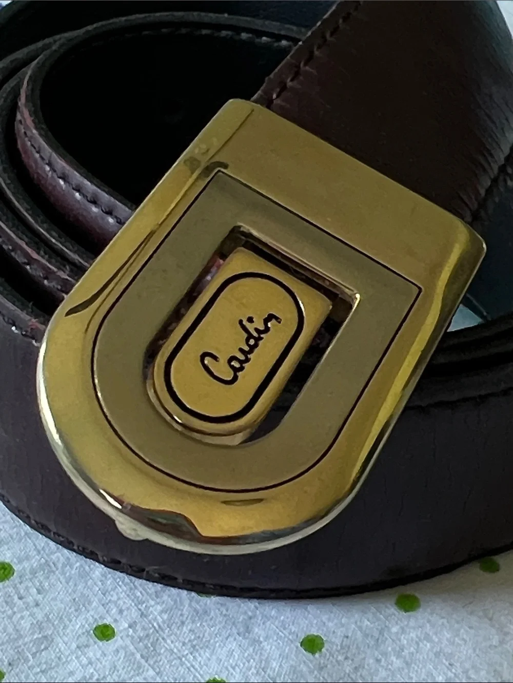 Pierre Cardin Belt Buckle (Leather Belt) - 38/95