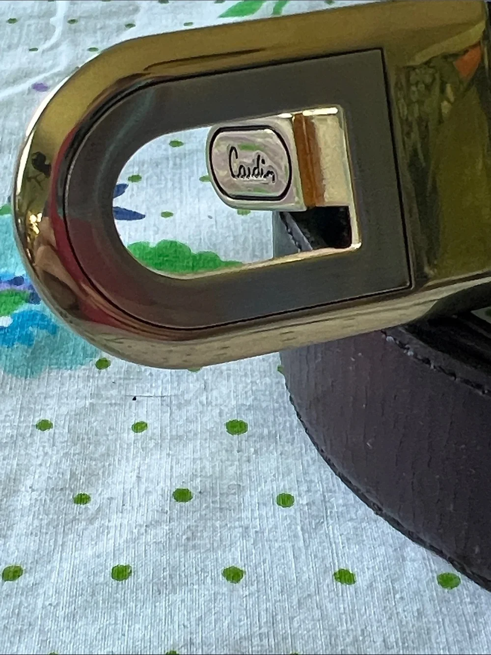 Pierre Cardin Belt Buckle (Leather Belt) - 38/95