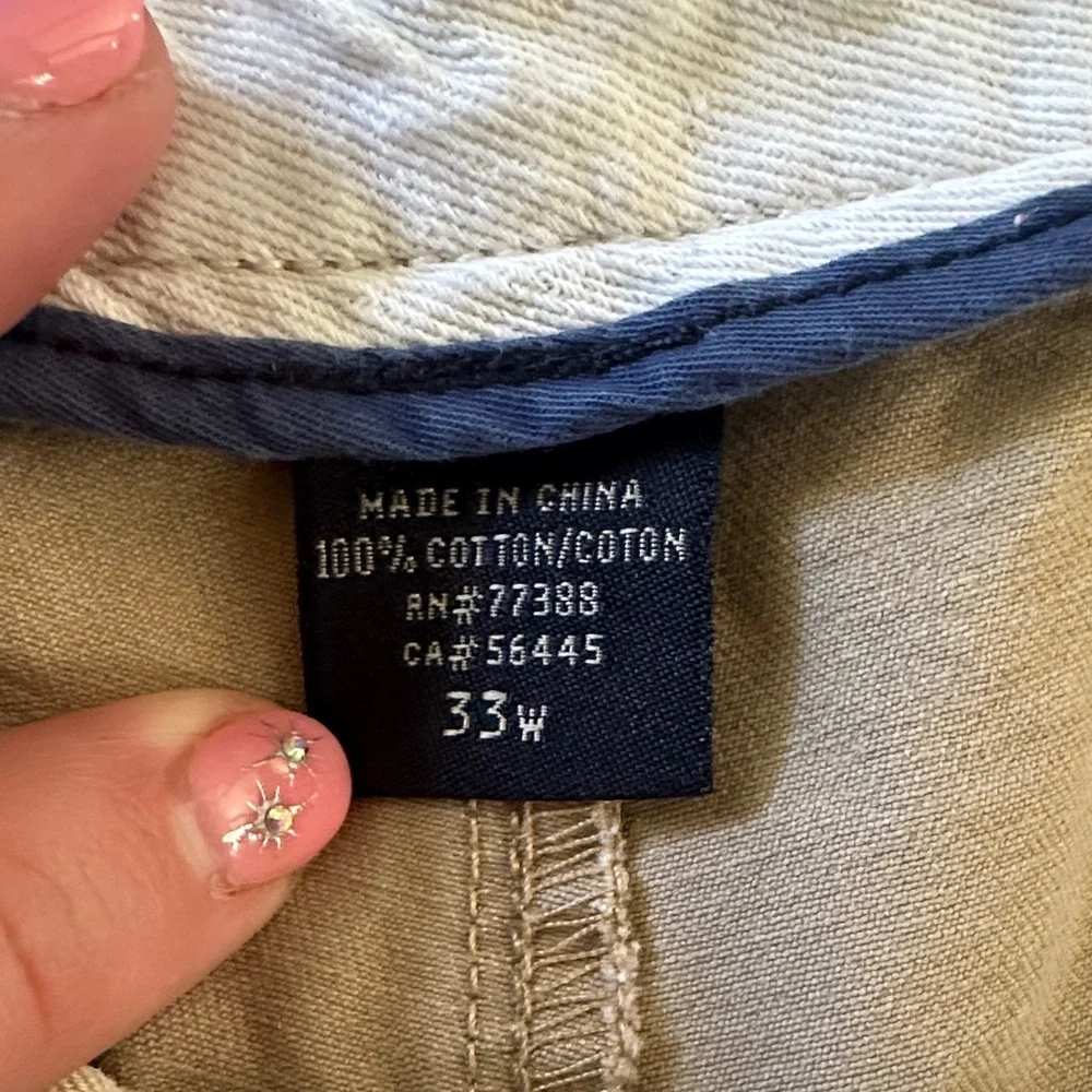J Crew Cotton Shorts in Light Khaki