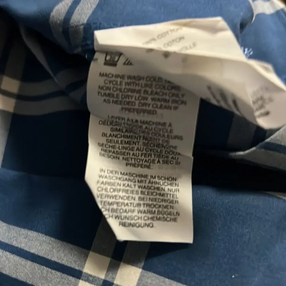 J.CREW CLASSIC PLAID LONG SLEEVE BUTTON DOWN SHIRT SIZE‎ L