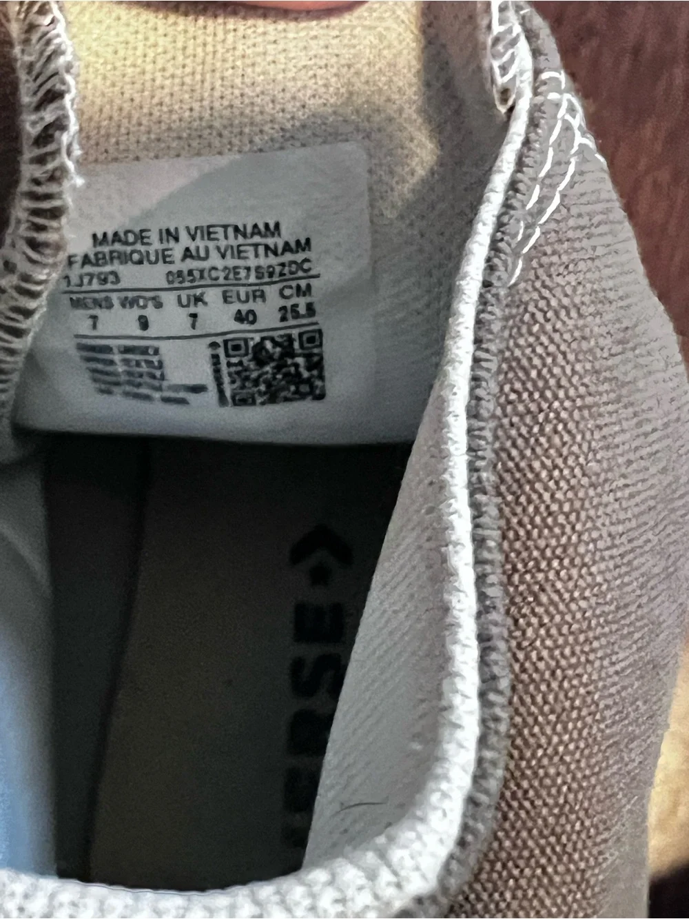 Converse High Top Sneakers in Taupe