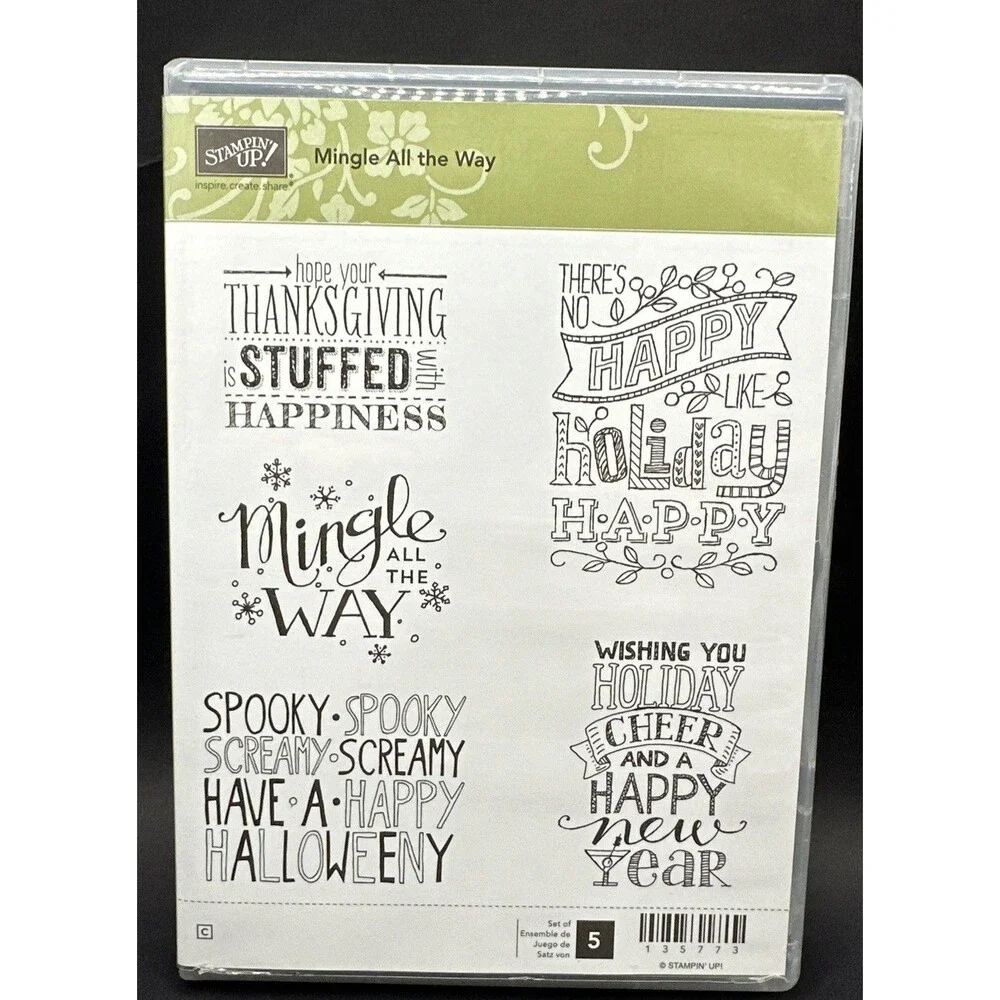 Stampin' Up Mingle All the Way Stamp Set