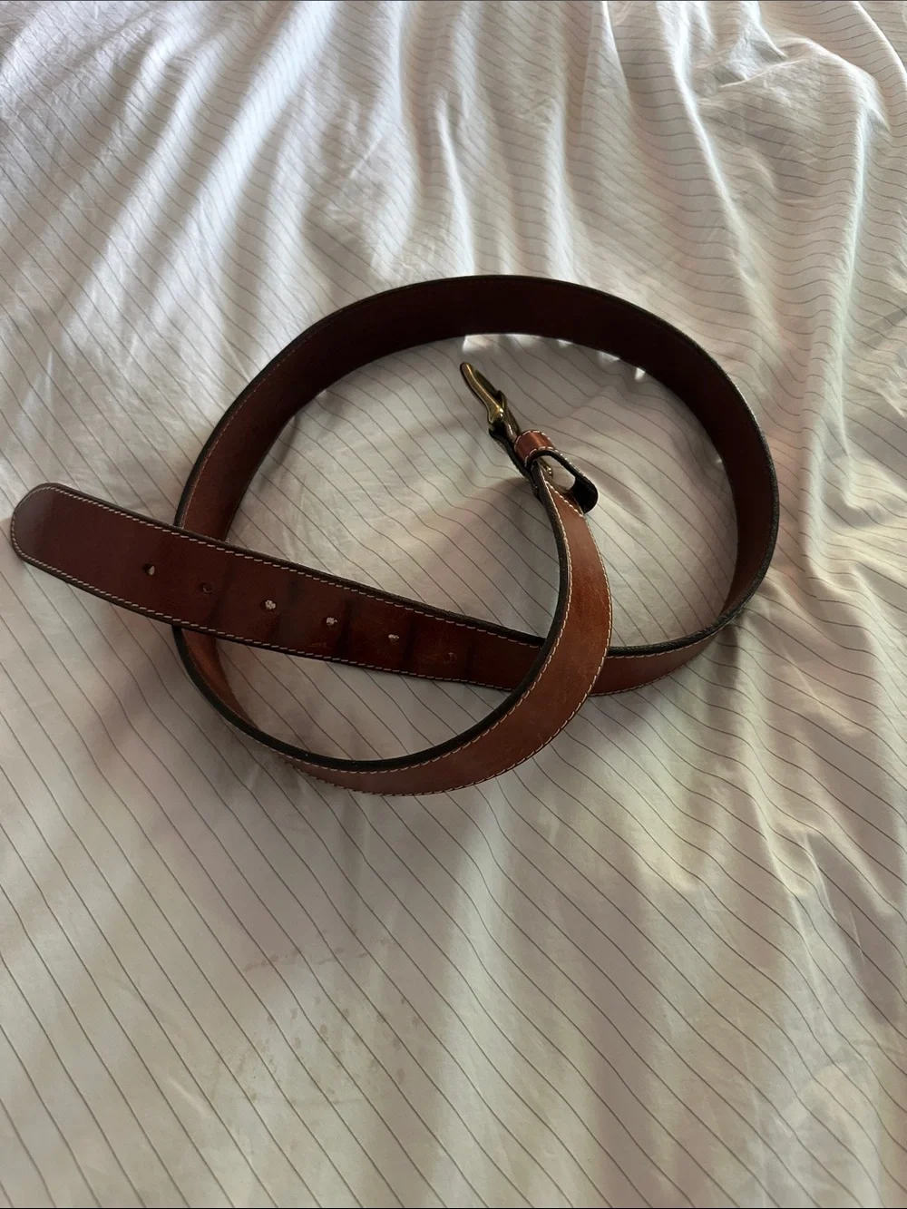 Vintage John W. Nordstrom Leather Belt Made in USA